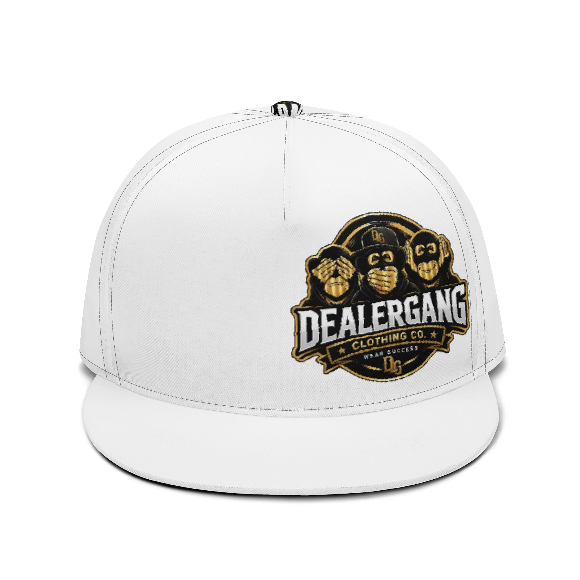 White Dealergang Snapbacks - Image 2