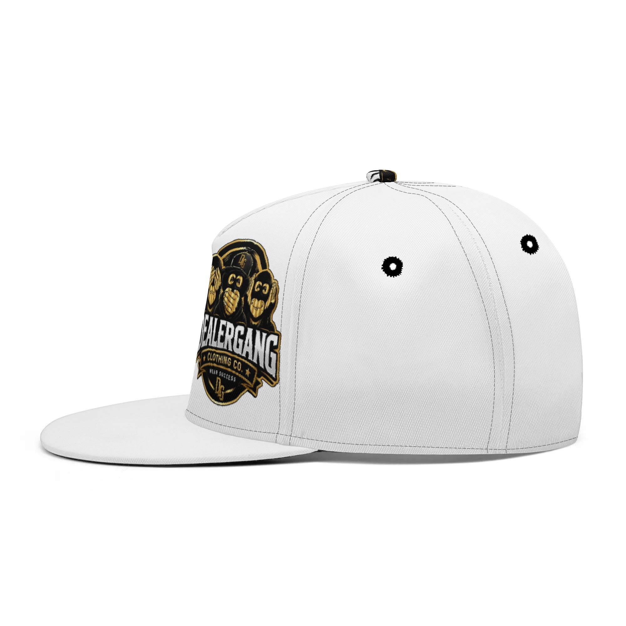 White Dealergang Snapbacks - Image 3