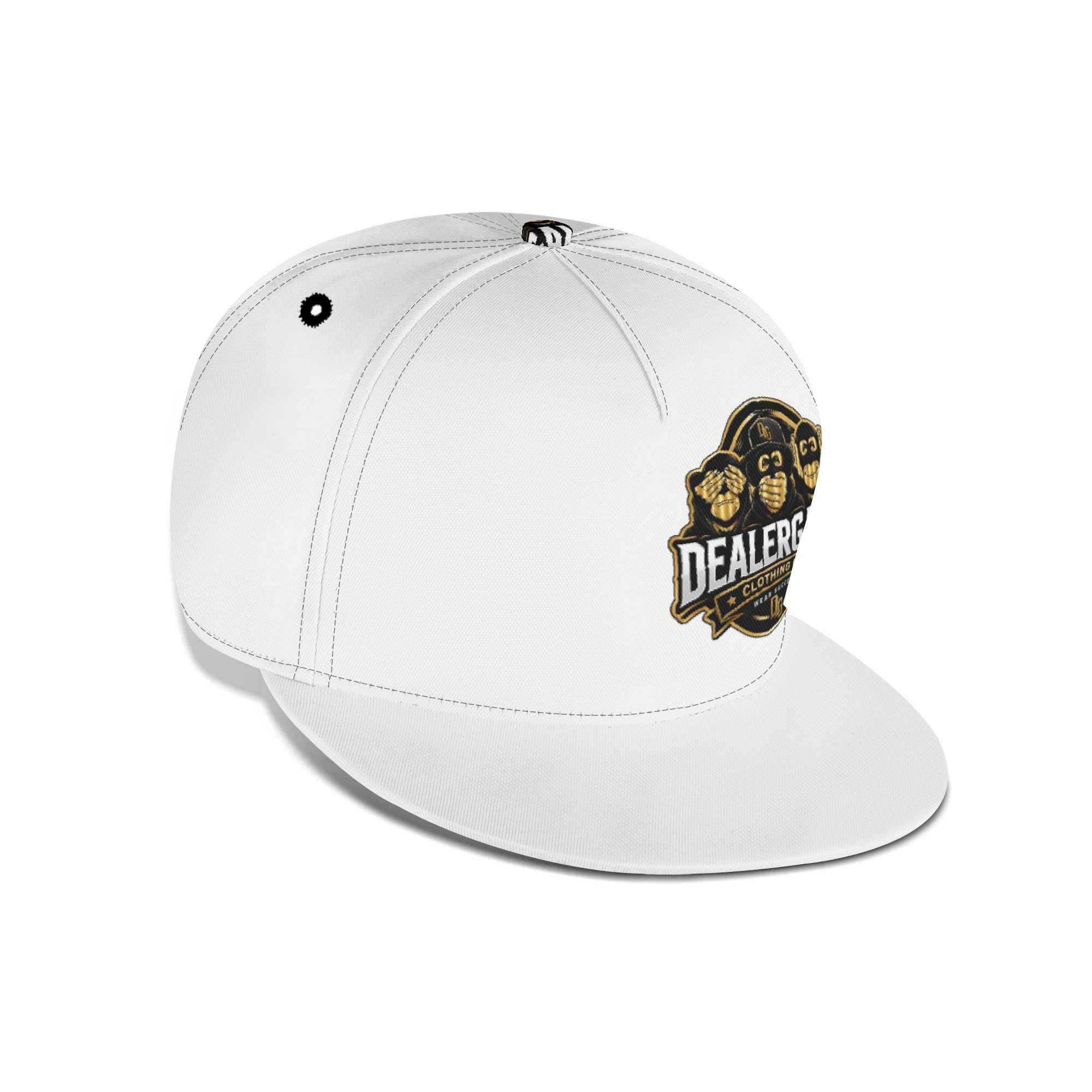White Dealergang Snapbacks - Image 5
