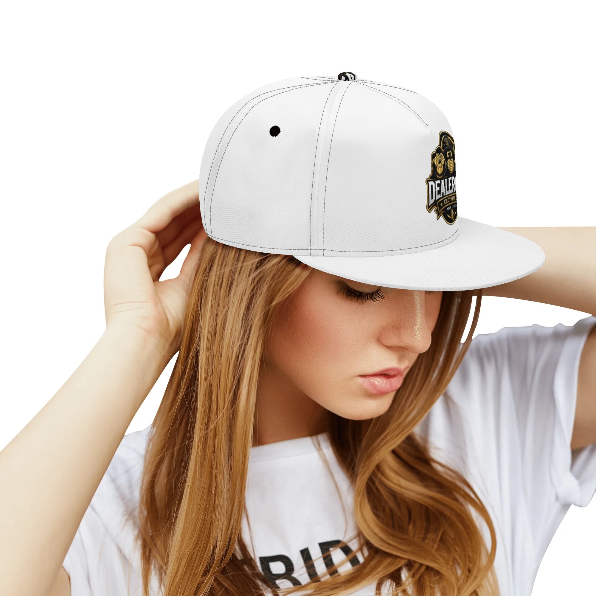 White Dealergang Snapbacks - Image 8